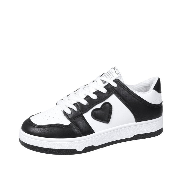 Flat Bottom Low Top Skateboard Shoes For Women