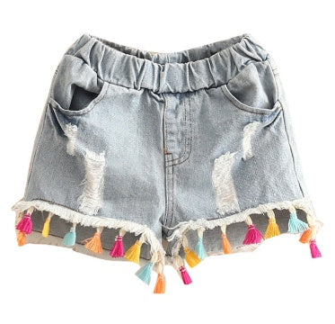 CUHK Girls Denim Shorts For Women's