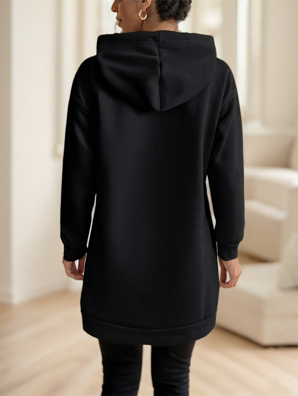 Casual Oversize Hooded Dress
