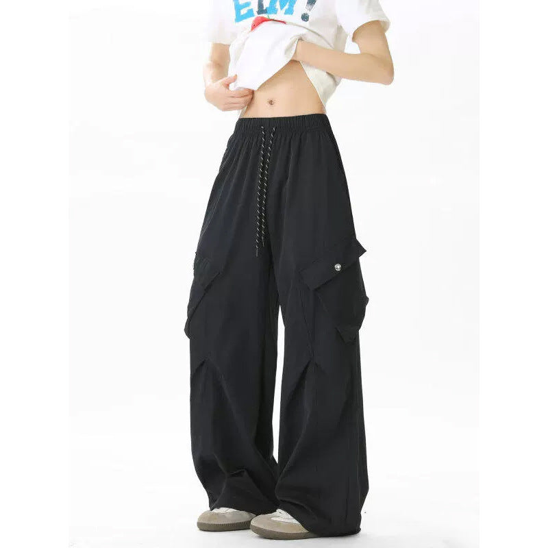 Wide-leg Workwear Casual Pants For Women