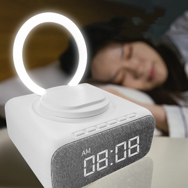 Wireless Clock Charging Audio 6-in-1 Bluetooth Speaker Aesthetic Clock