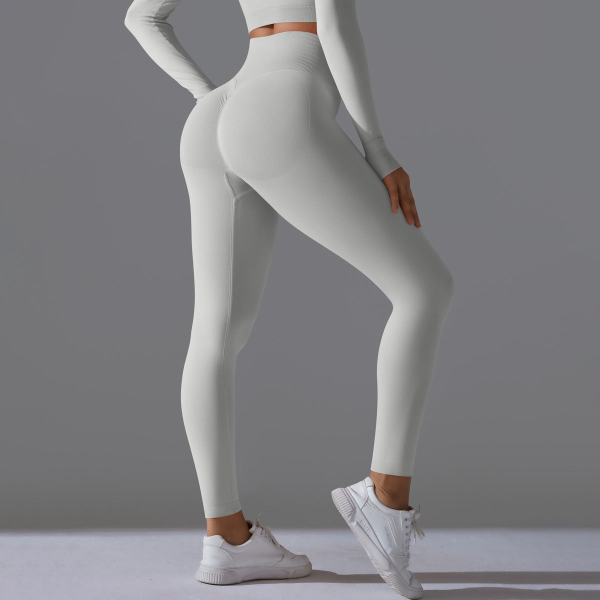 Sculpted Seamless Scrunch Leggings – Bold Fit, Maximum Curve Seamless High Waist Nude Feel Yoga Pants Female Slim Fit Fitness Pants