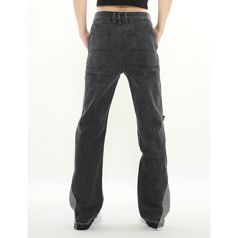 Fashionable And Versatile Denim Pants For Men's And Women's
