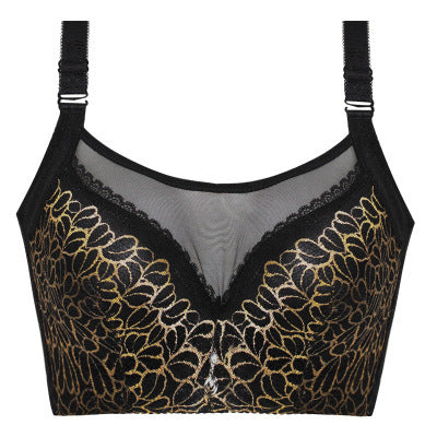 Front Closure Lace Wireless Bralette / Bra Large Size Bra Large Cup Underwear