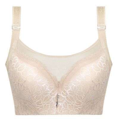 Front Closure Lace Wireless Bralette / Bra Large Size Bra Large Cup Underwear