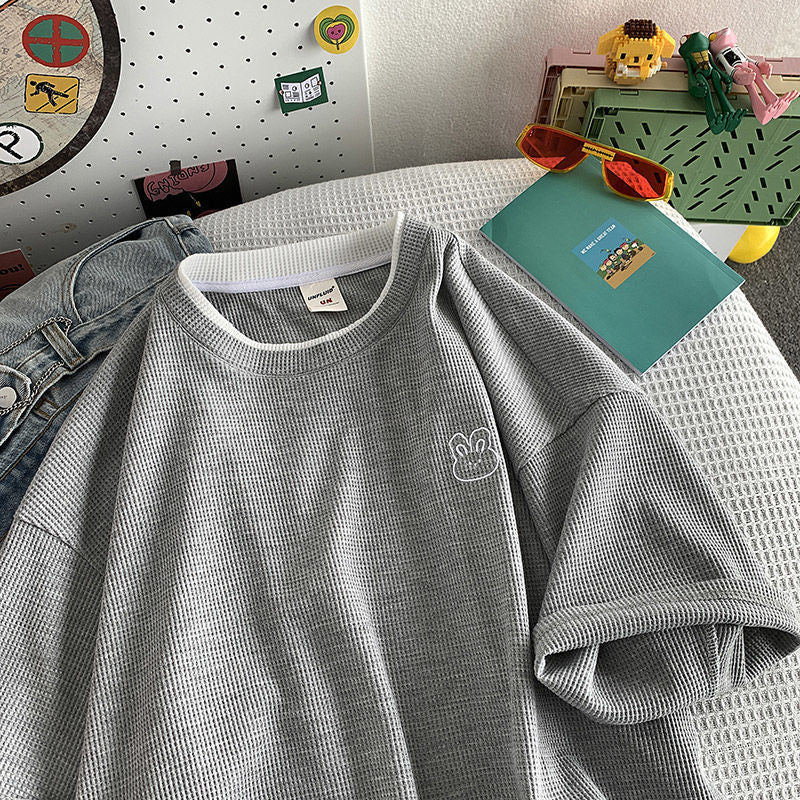 Casual Oversized Graphic Sweatshirt - Cozy Unisex Streetwear Summer Student Korean Style Loose Top