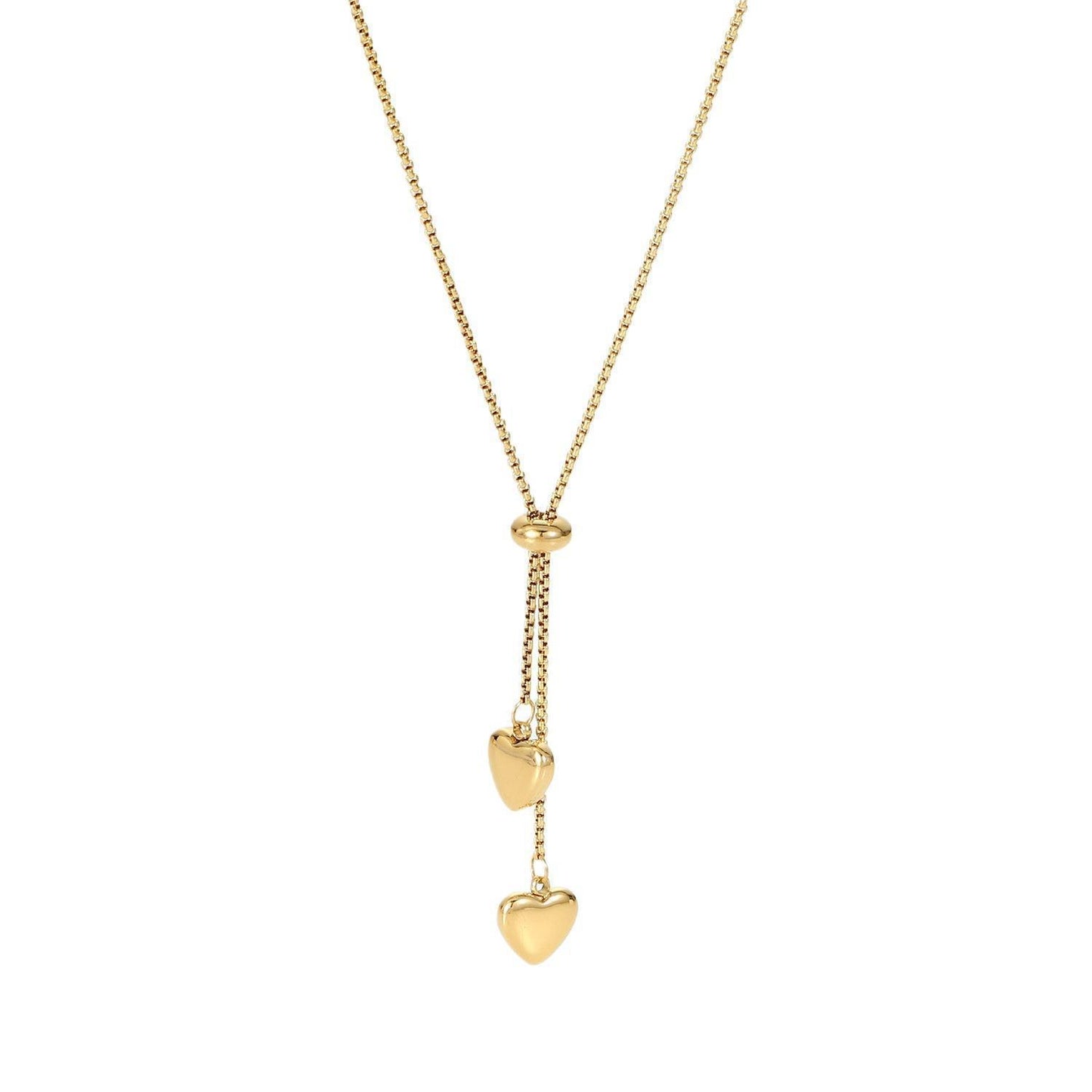 Love Pendant Necklace Net Red Personality Ins Cold Style Titanium Steel