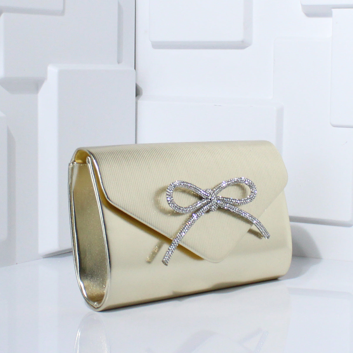 Chain Clutch Evening Wear Underarm Bag For Women's