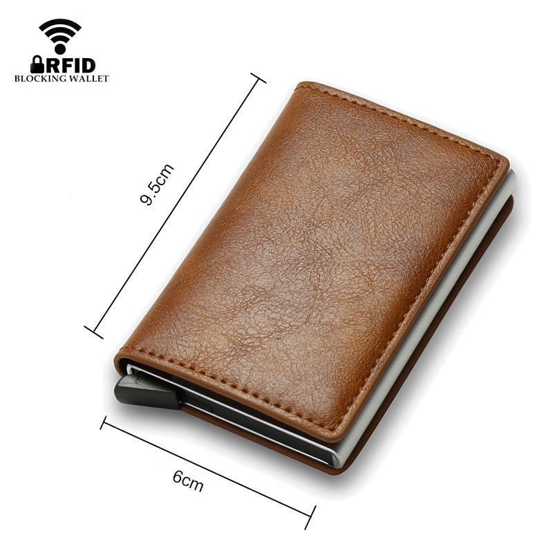 Trendy Minimalist Smart Wallet with Quick Access Design