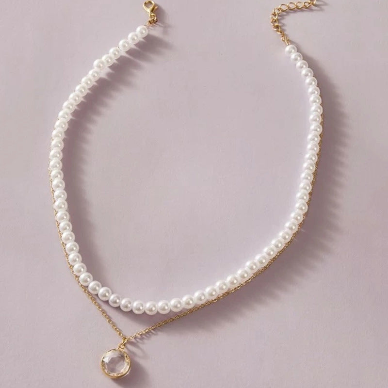 Elegant Jewelry Wedding Big Pearl Necklace For Women