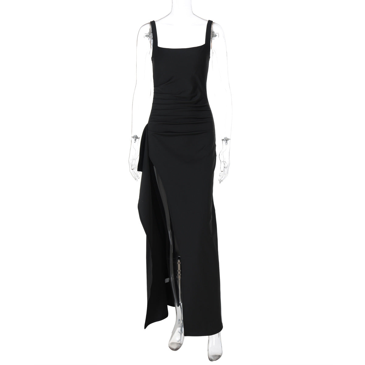 Sexy Slim Fit Fashion Personalized Women's Bodycon Sling High Slit Dress