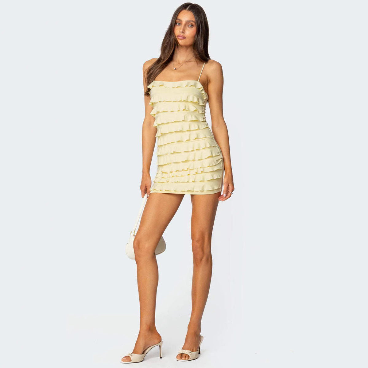 Backless Sheath Vacation Style Dress For Women's