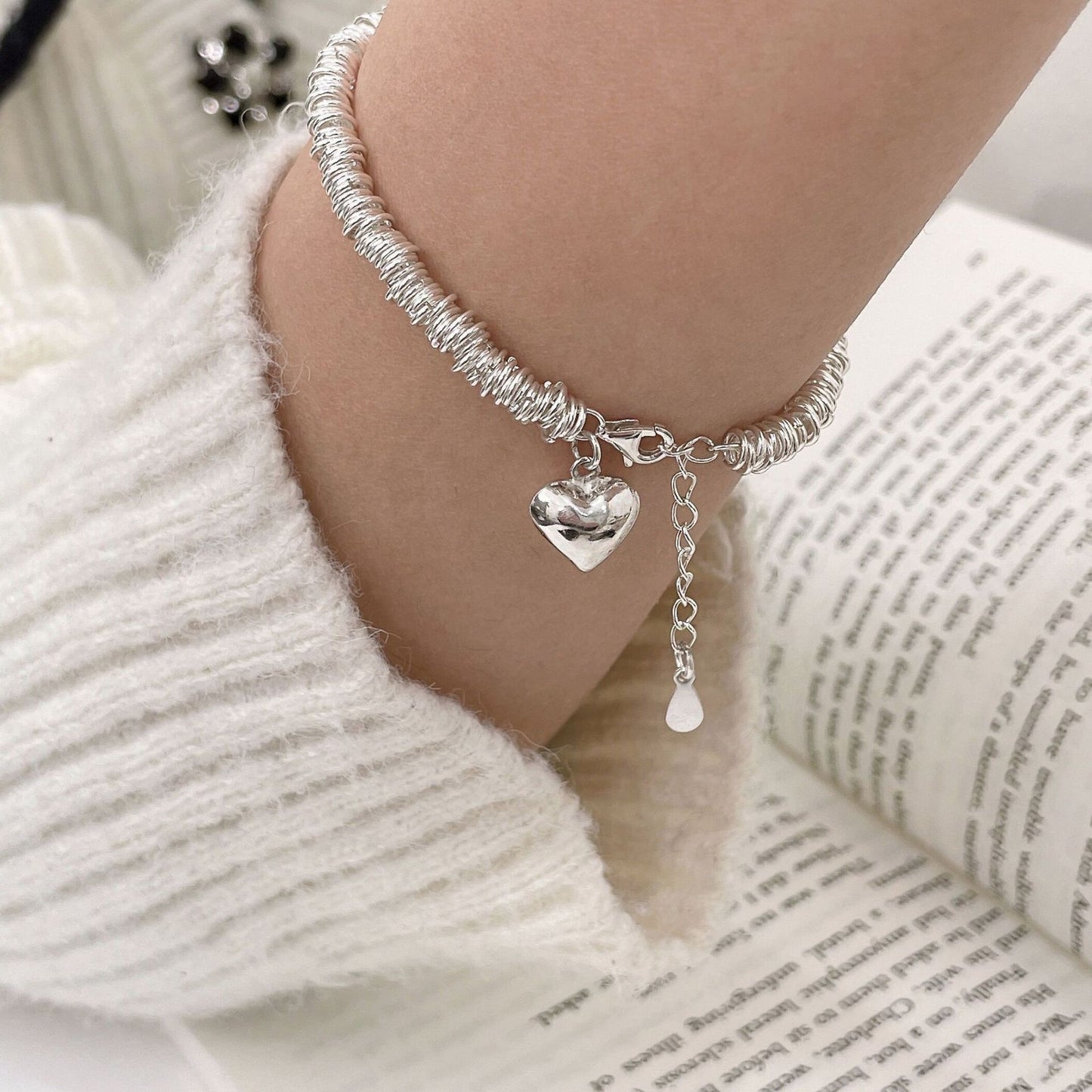 Light Luxury High-grade Ring Love 2 in 1 Necklace Women's Bracelet