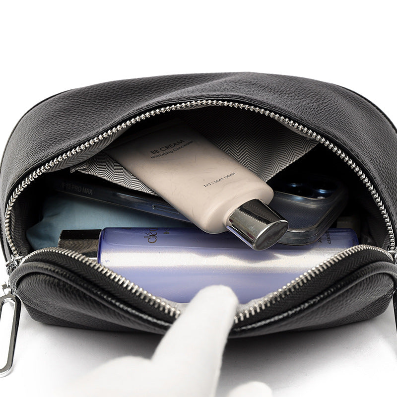 First Layer Cattlehide Leather Fashion Casual Messenger Bag For Women's