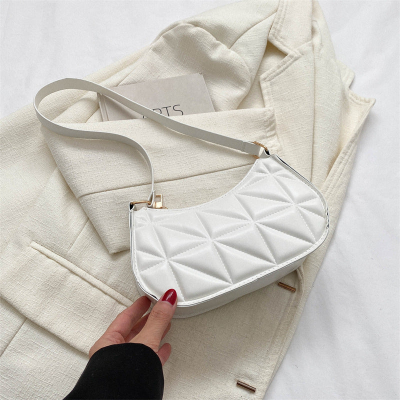 Retro Casual Portable Shoulder Bag Fashion Underarm Bags For Women