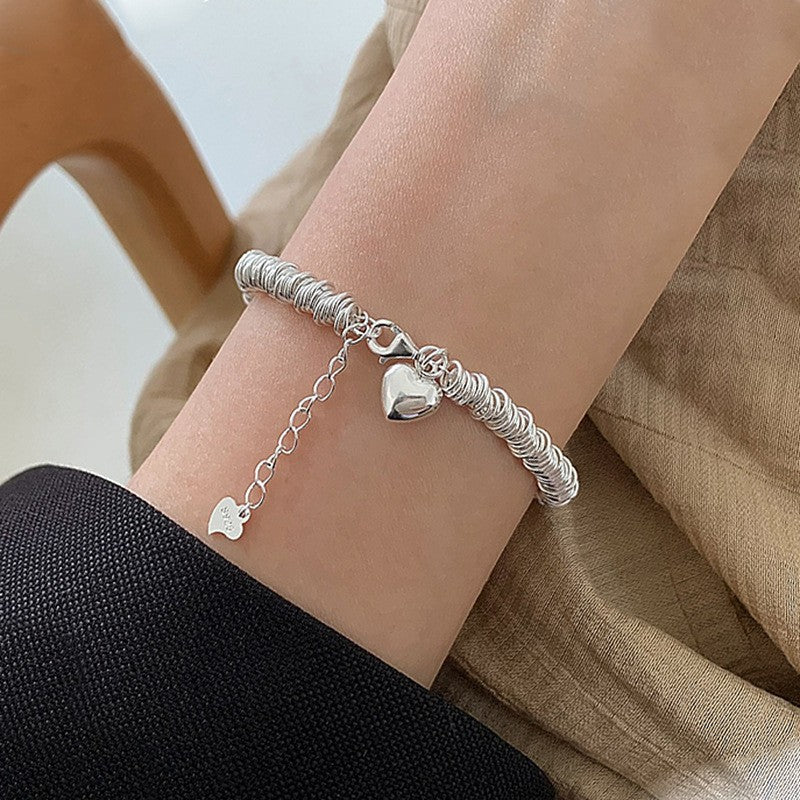Light Luxury High-grade Ring Love 2 in 1 Necklace Women's Bracelet