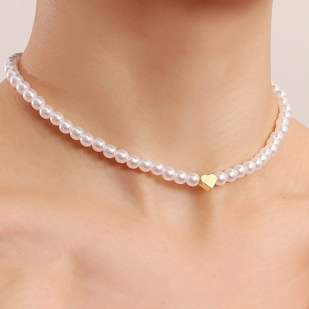 Elegant Jewelry Wedding Big Pearl Necklace For Women
