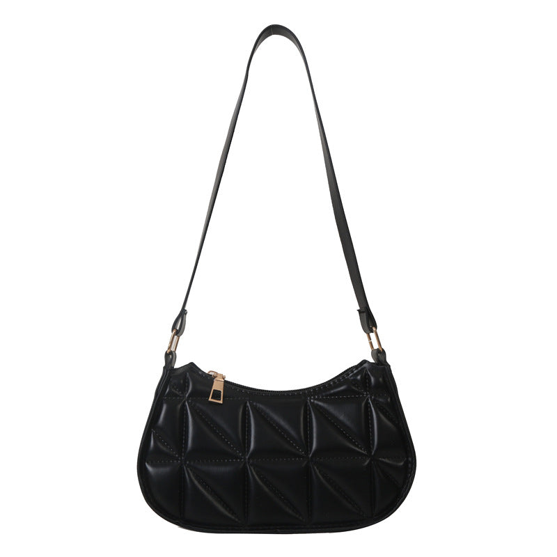 Retro Casual Portable Shoulder Bag Fashion Underarm Bags For Women
