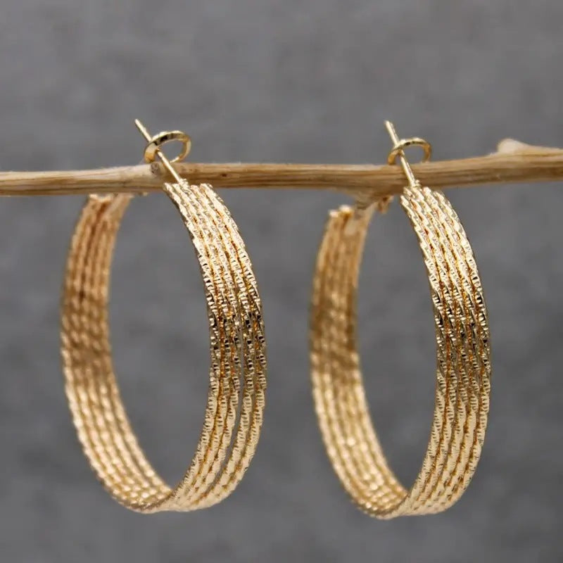 Circle Fashion Personality And Creativity Women's Earrings