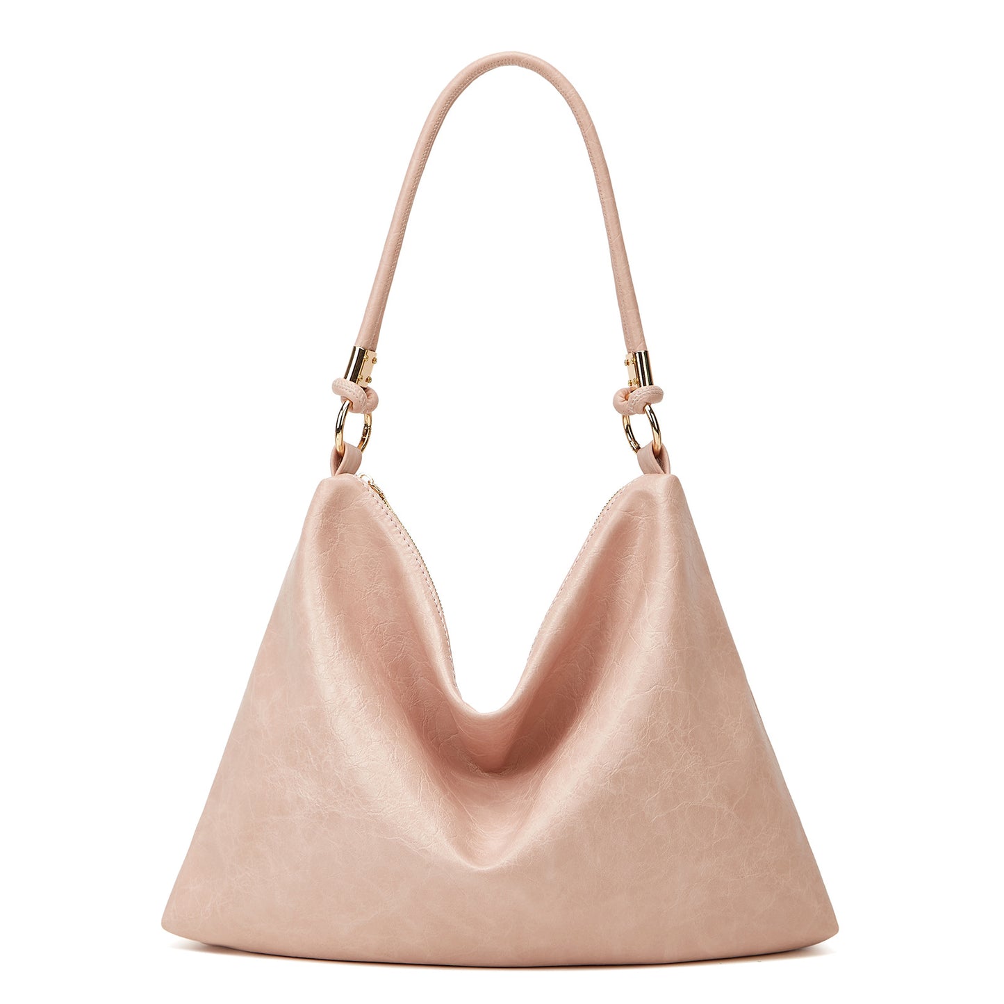 Slouchy Leather Hobo Bag – Vintage-Inspired in 8 Rich Tones Women's Bag Handbag Large Capacity Soft Leather Vintage Tote Bag