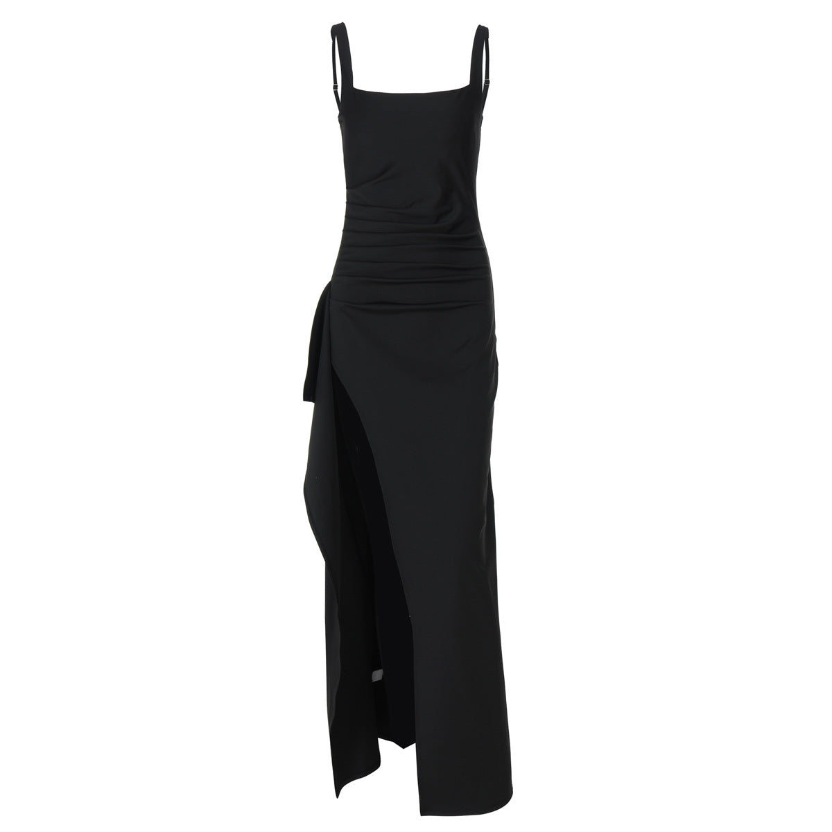 Sexy Slim Fit Fashion Personalized Women's Bodycon Sling High Slit Dress