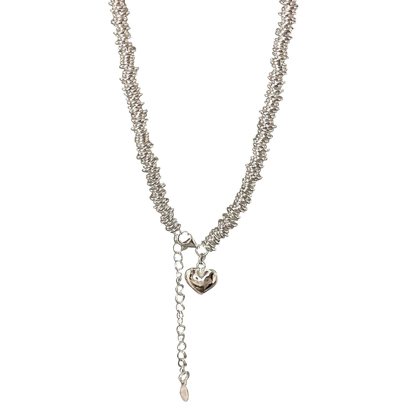 Light Luxury High-grade Ring Love 2 in 1 Necklace Women's Bracelet