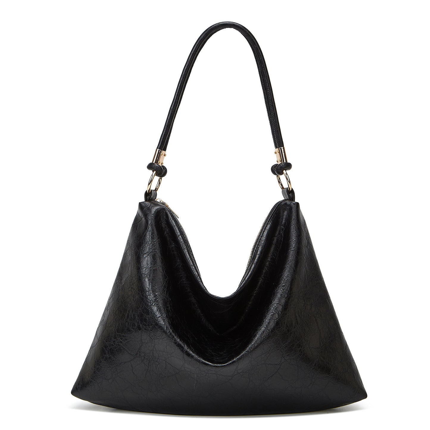 Slouchy Leather Hobo Bag – Vintage-Inspired in 8 Rich Tones Women's Bag Handbag Large Capacity Soft Leather Vintage Tote Bag
