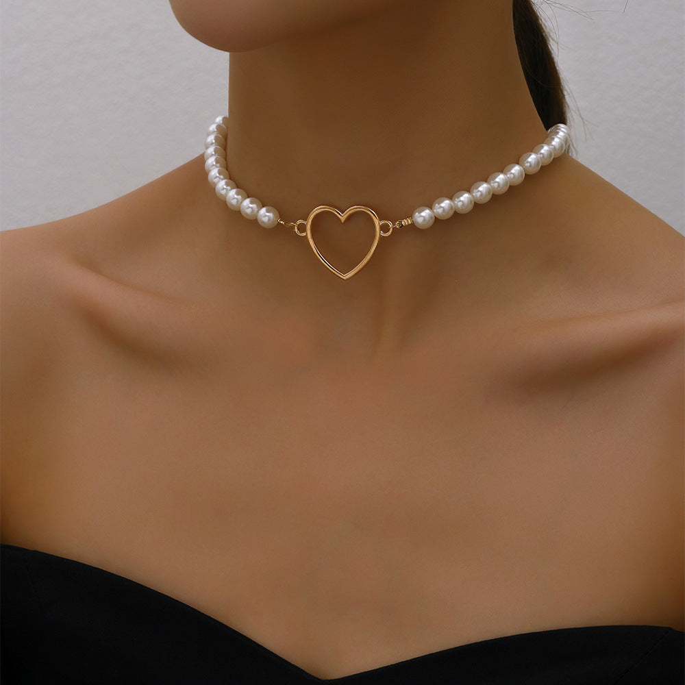 Elegant Jewelry Wedding Big Pearl Necklace For Women