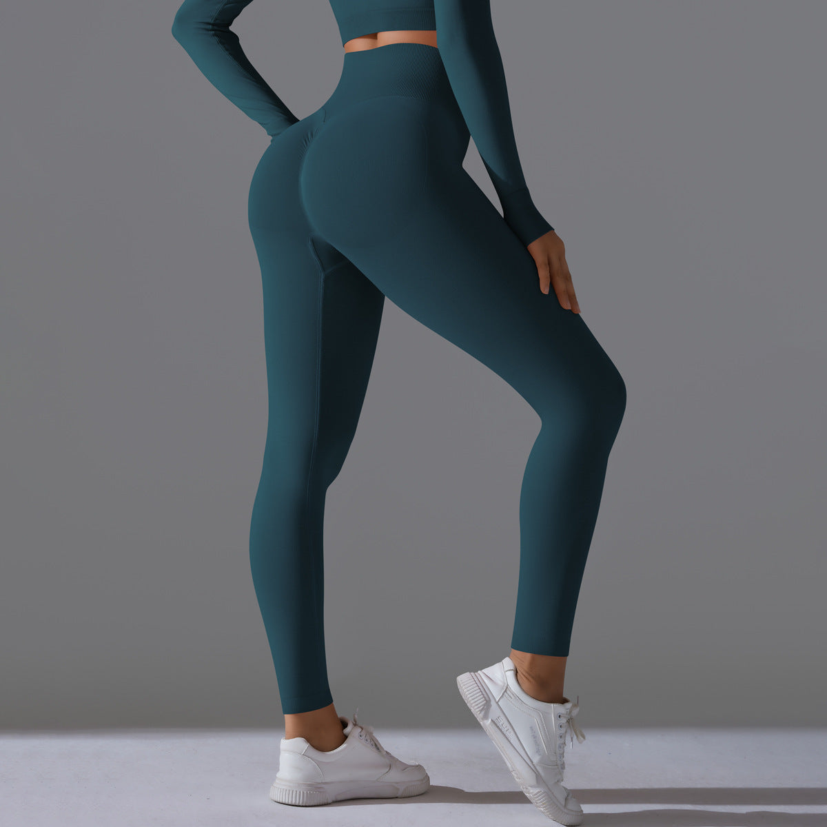 Sculpted Seamless Scrunch Leggings – Bold Fit, Maximum Curve Seamless High Waist Nude Feel Yoga Pants Female Slim Fit Fitness Pants