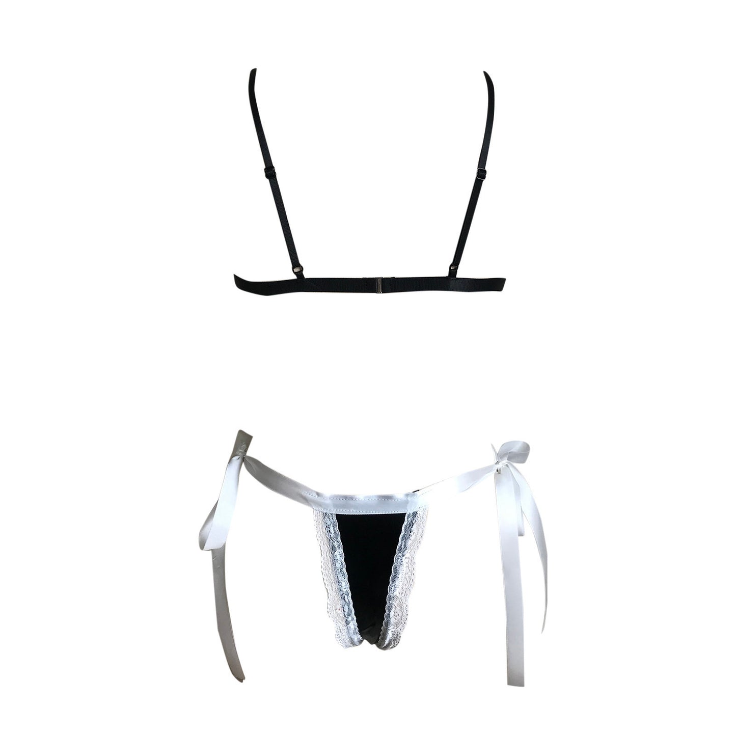 Sexy Sheer Mesh & Floral Lace Bodysuit Women's Clothing Patent Leather Jumpsuit
