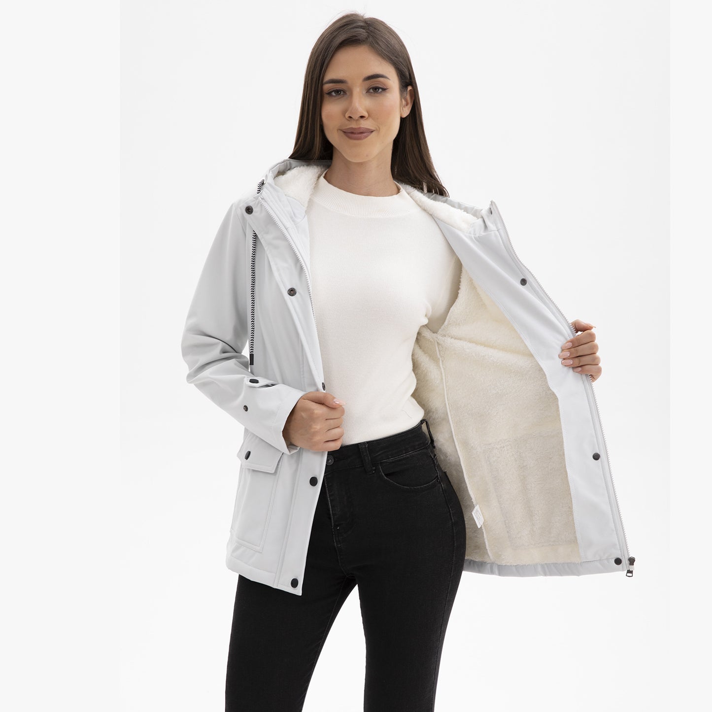 Anorak Composite Fleece-lined Waterproof Jacket