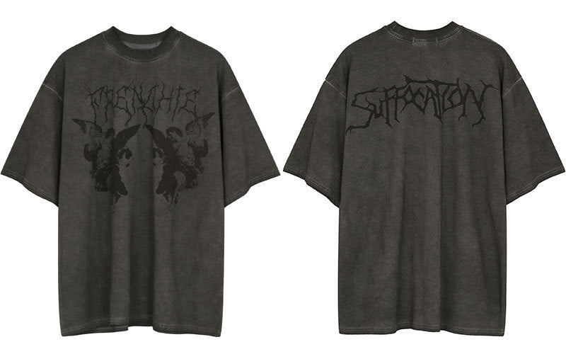Retro Loose Street Sports Y2k T-shirt