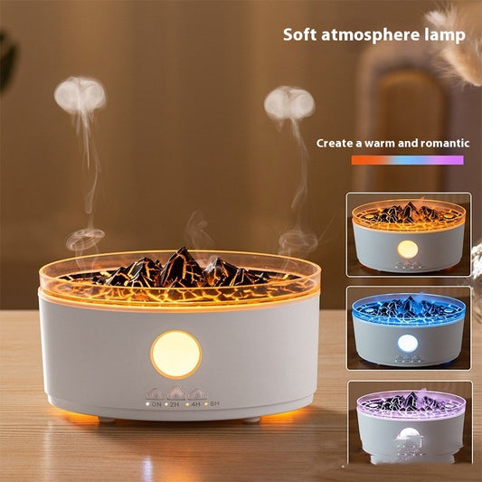 Volcano Aroma Diffuser Desktop Essential Oil Diffuse Humidifier Aesthetic Air Purifier