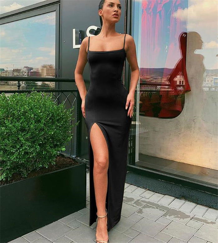 Sexy Luxurious And Beautiful Slit Bodycon Dress For Women's