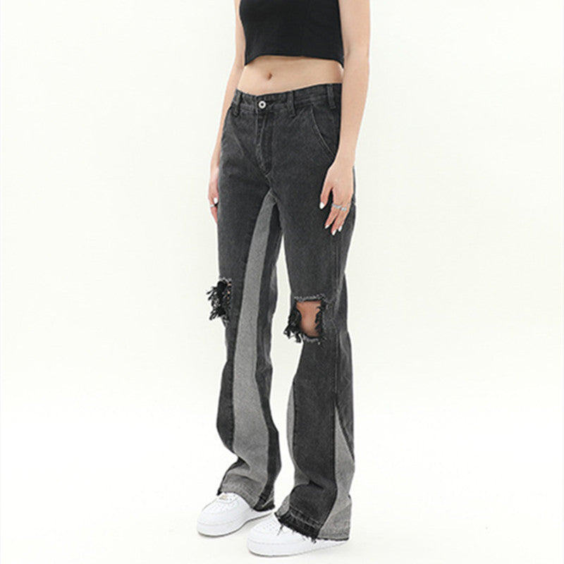 Fashionable And Versatile Denim Pants For Men's And Women's