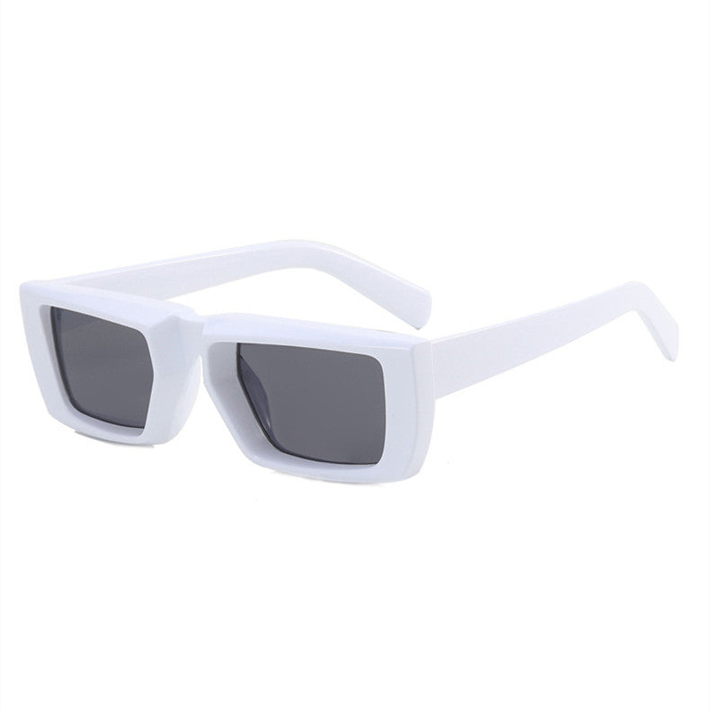 Chic Vintage Square Frame UV Protection Sunglasses Anomalous Fashion Sunglasses European Beauty Y2K