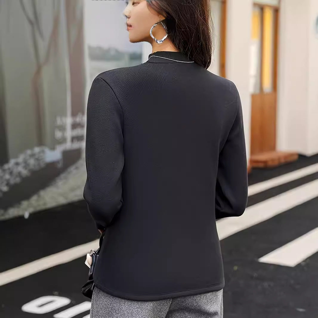 Clothing Turtle Neck Thermal Underwear T-Shirt Women's