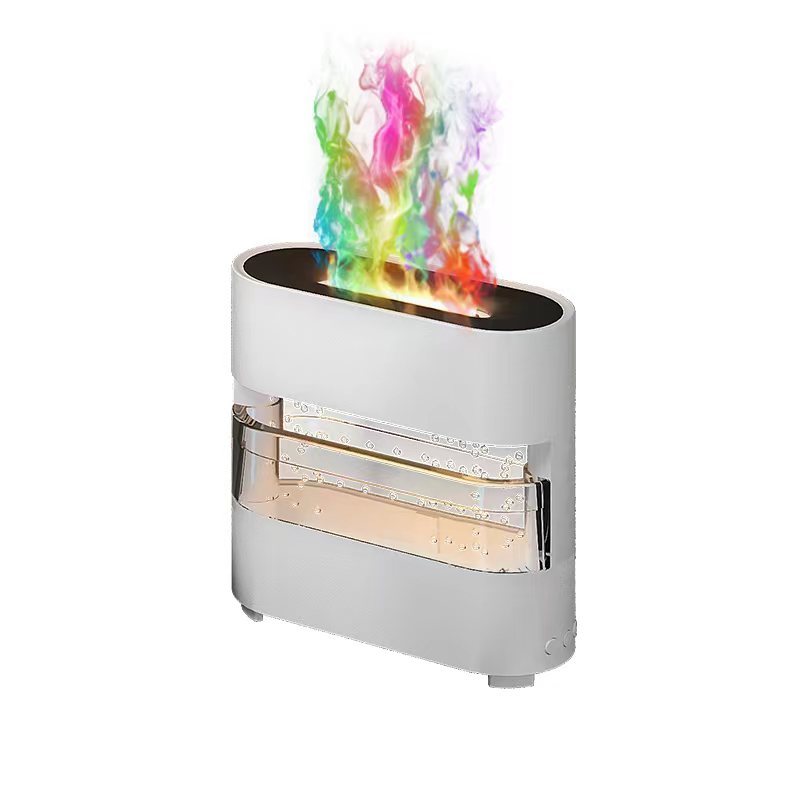 Rain Cloud Fire Humidifier Water Drip 2025 Rain Water Diffuser Fire Flame Humidifier Aroma Diffuser