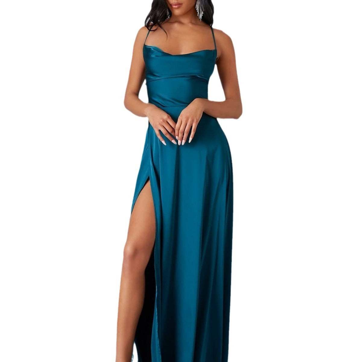 New Sexy Slimming Slim Fit Backless Waist-tight Dress