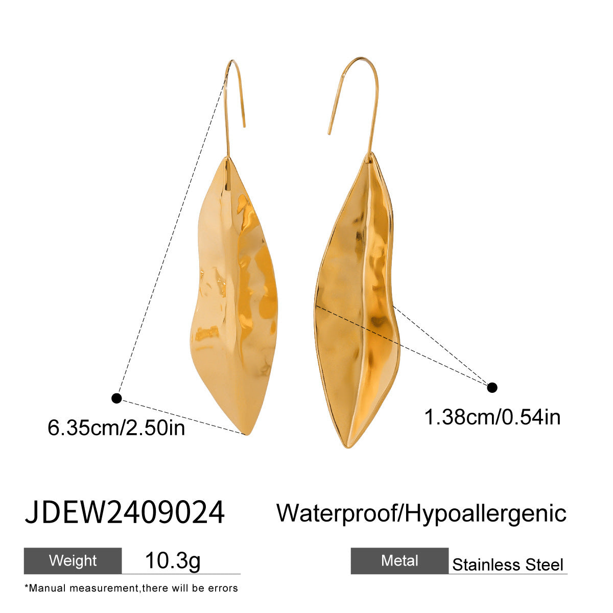 Retro High-grade Titanium Steel Earrings
