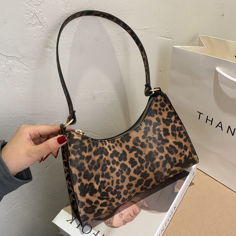 Trendy Mini Shoulder Bags – Croc-Embossed & Animal Print Handbags (Multiple Colors & Patterns) Summer Popular Pattern Underarm Bags, Foreign Trade Shoulder Bags, Fashionable Women's Bags