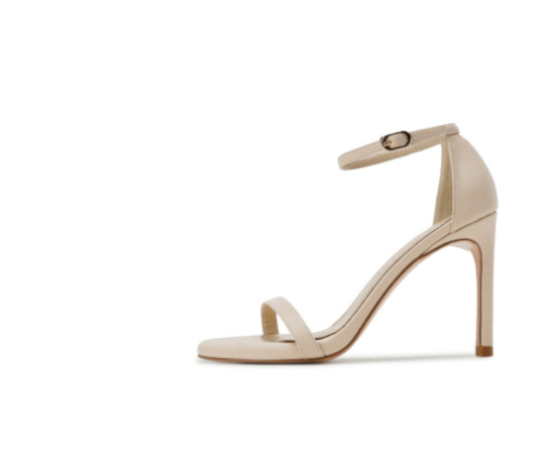 Stiletto Heel Sandals With Buckle Strap For Women's