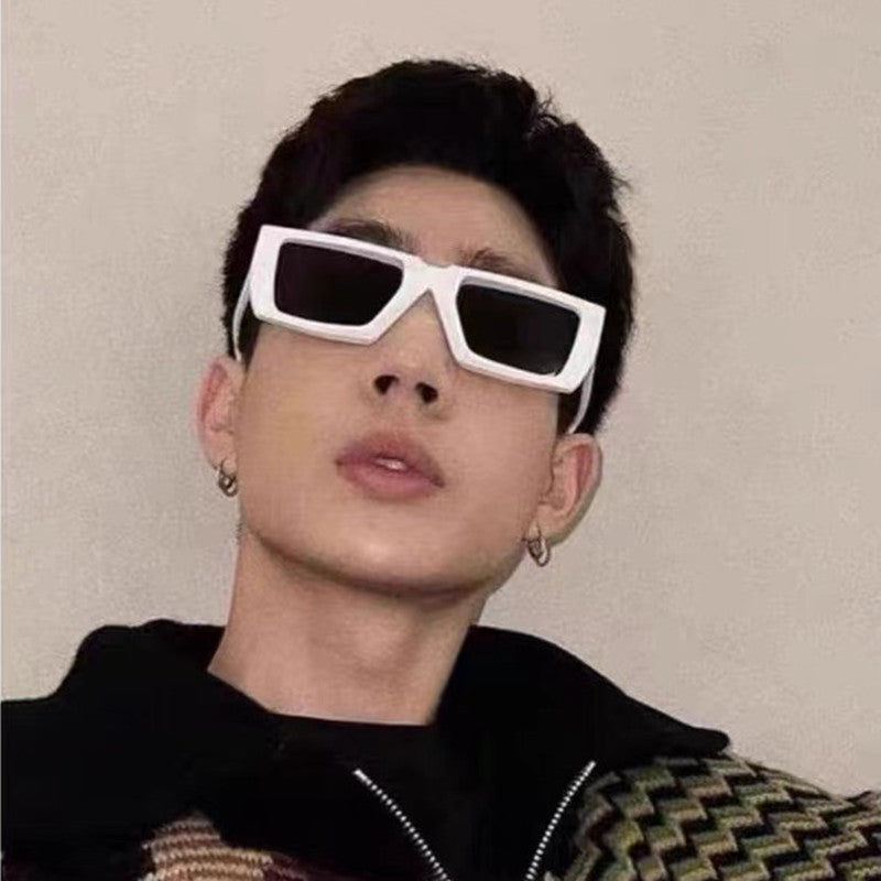 Chic Vintage Square Frame UV Protection Sunglasses Anomalous Fashion Sunglasses European Beauty Y2K