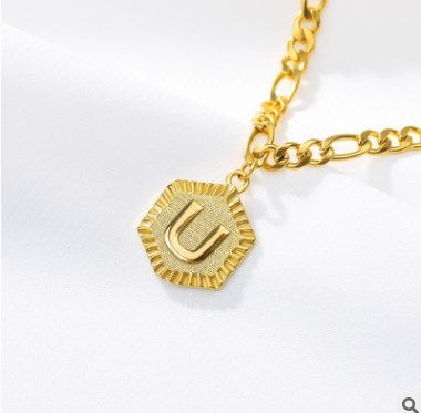 Customized Alphabet Letter Anklet Gold Color Foot Chain Bracelet For Women