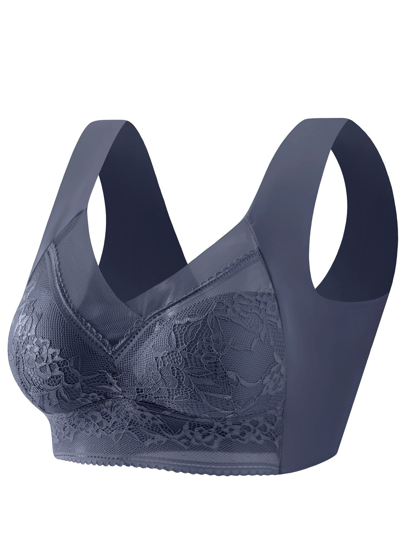 Seamless Wireless Lace Bralette Bra Women's Fashion Personalized Vest Lace Bra
