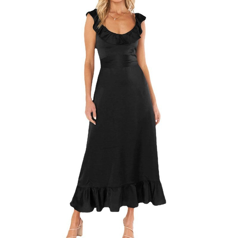 Lace-up Dress Women's Clothing Formal Dress