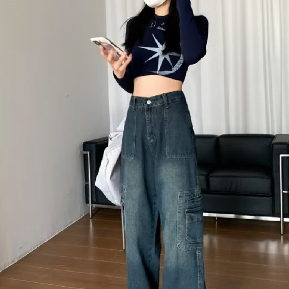 Fashionable Retro Jeans For Women