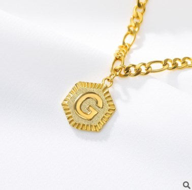 Customized Alphabet Letter Anklet Gold Color Foot Chain Bracelet For Women
