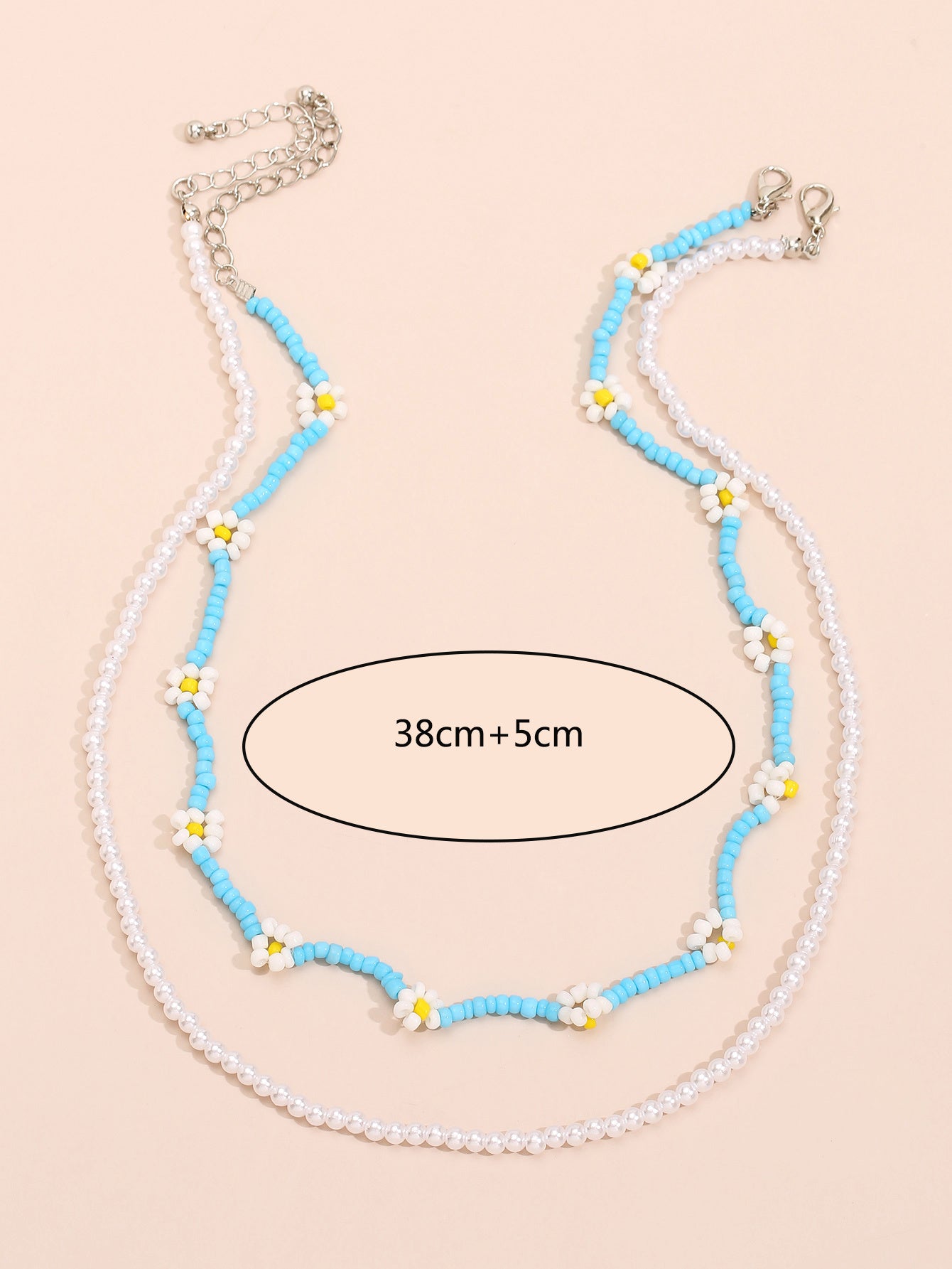 European And American Double Fashion Personality Ladies Necklace For Women's