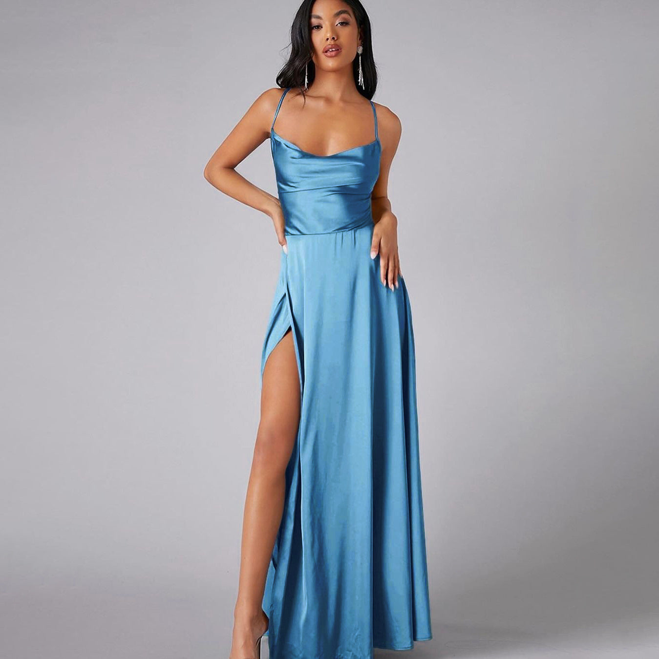New Sexy Slimming Slim Fit Backless Waist-tight Dress